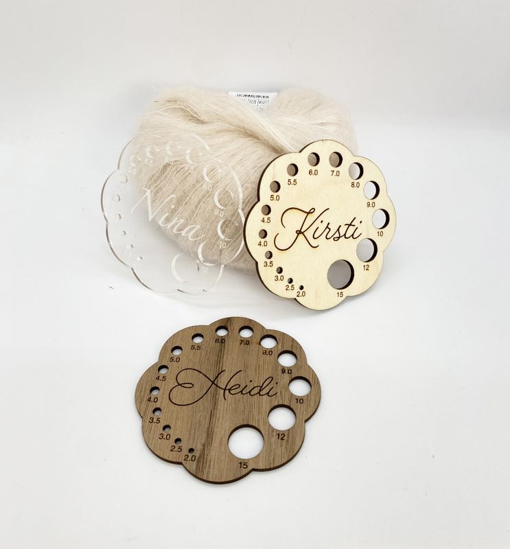 Pinnemåler med eget navn/logo