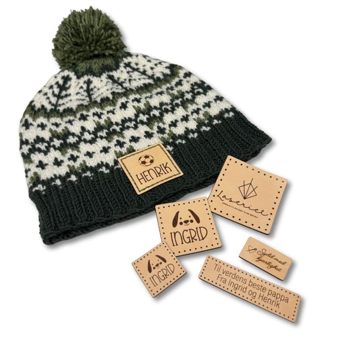 Hovedbilde Skinnlapper med hull rundt hele