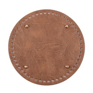 Hovedbilde Stor rund veskebunn brun