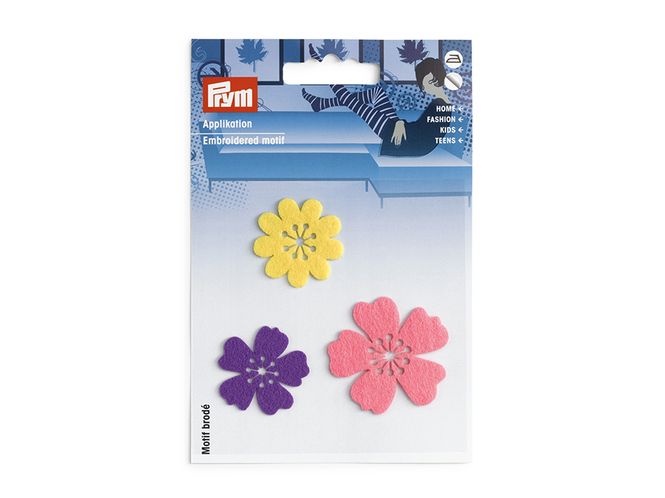 Hovedbilde Prym strykemerke blomster flerfarget