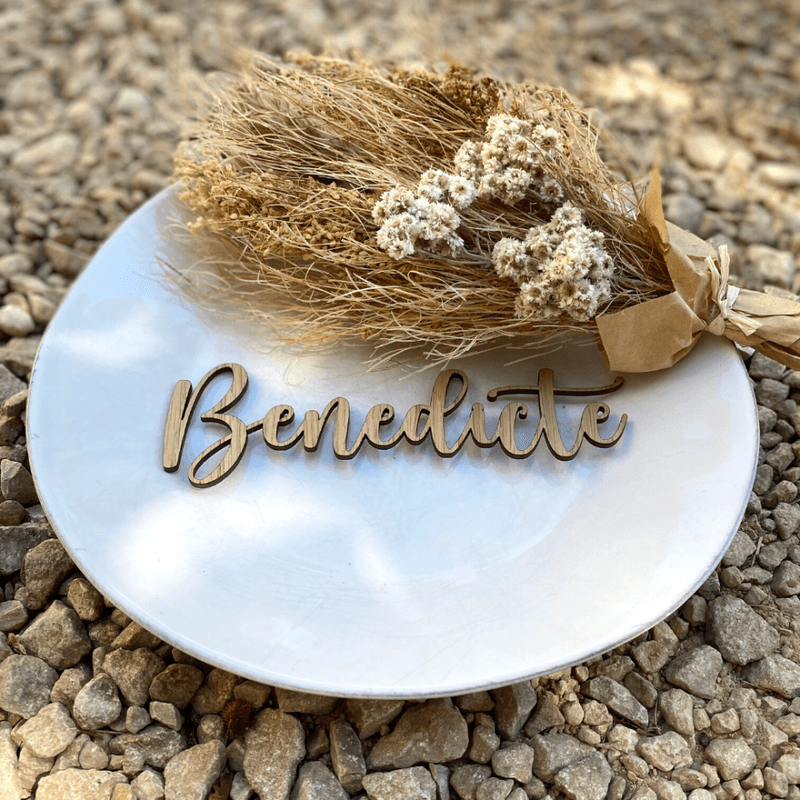 Bordkort i tre - Honey