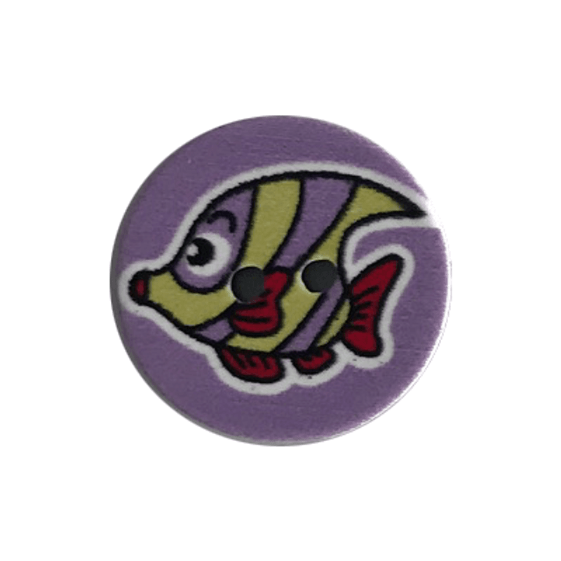 Barneknapp Fisk 15mm