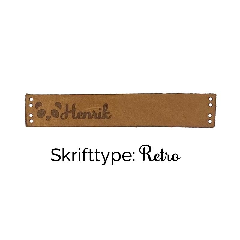 Skinnlapper med hull rundt hele